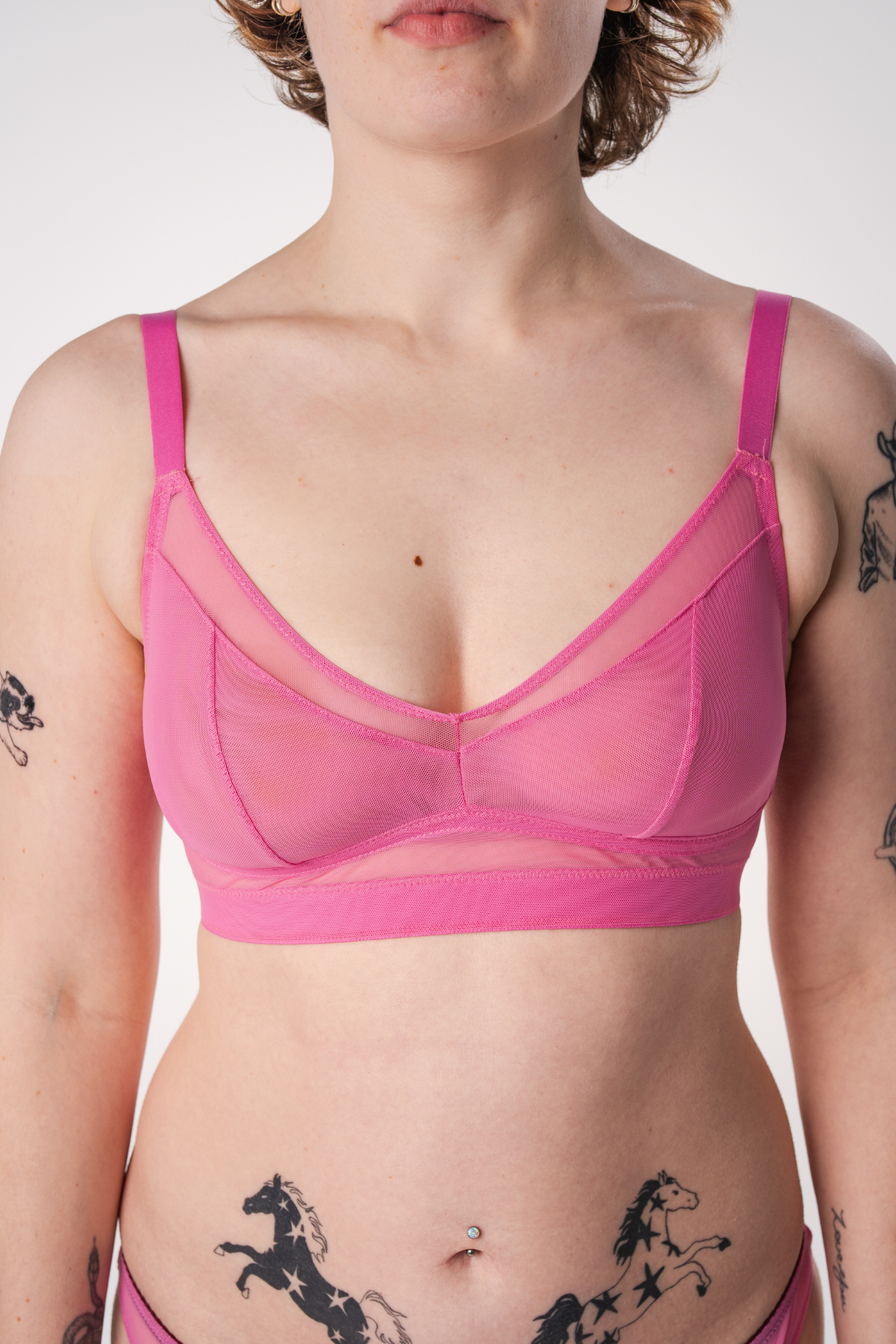 Understatement Mesh Support Bra