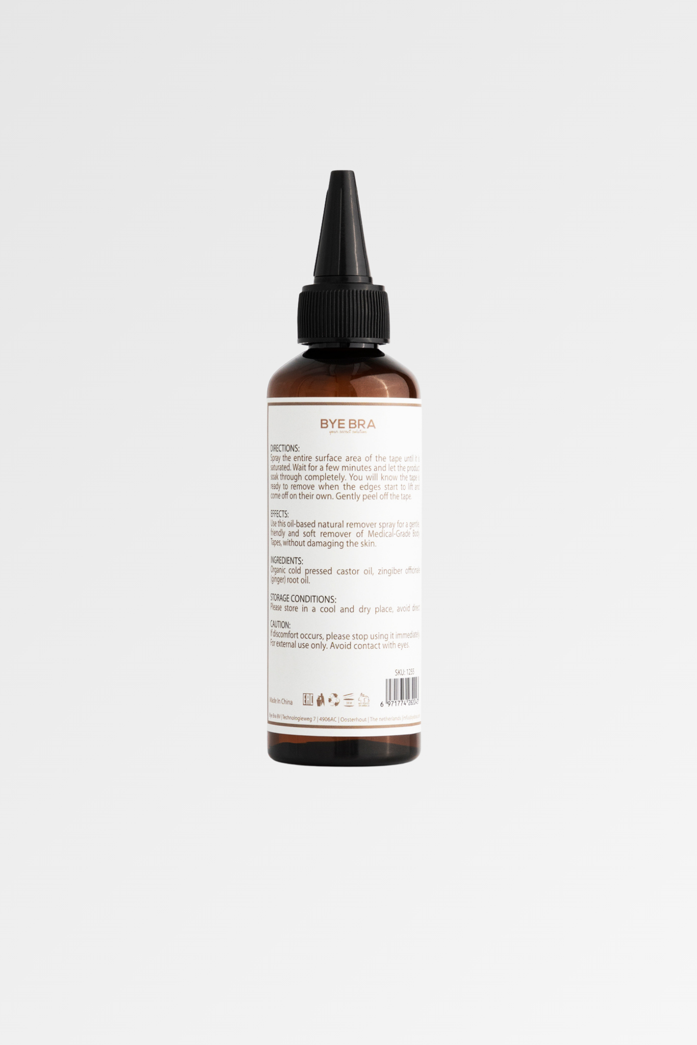 Body Tape Adhesive Remover