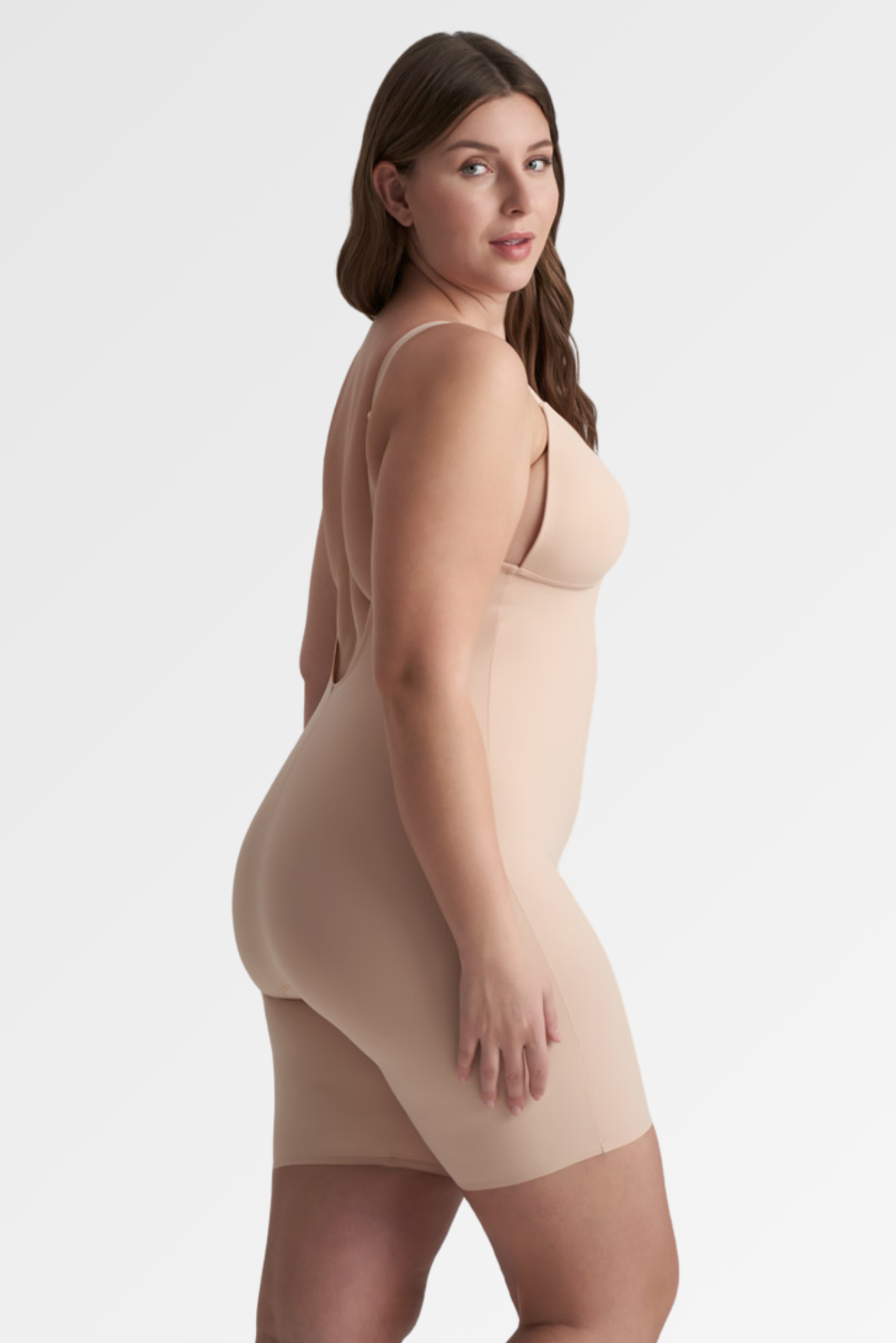 Sculpting Bodysuit Deep Plunge