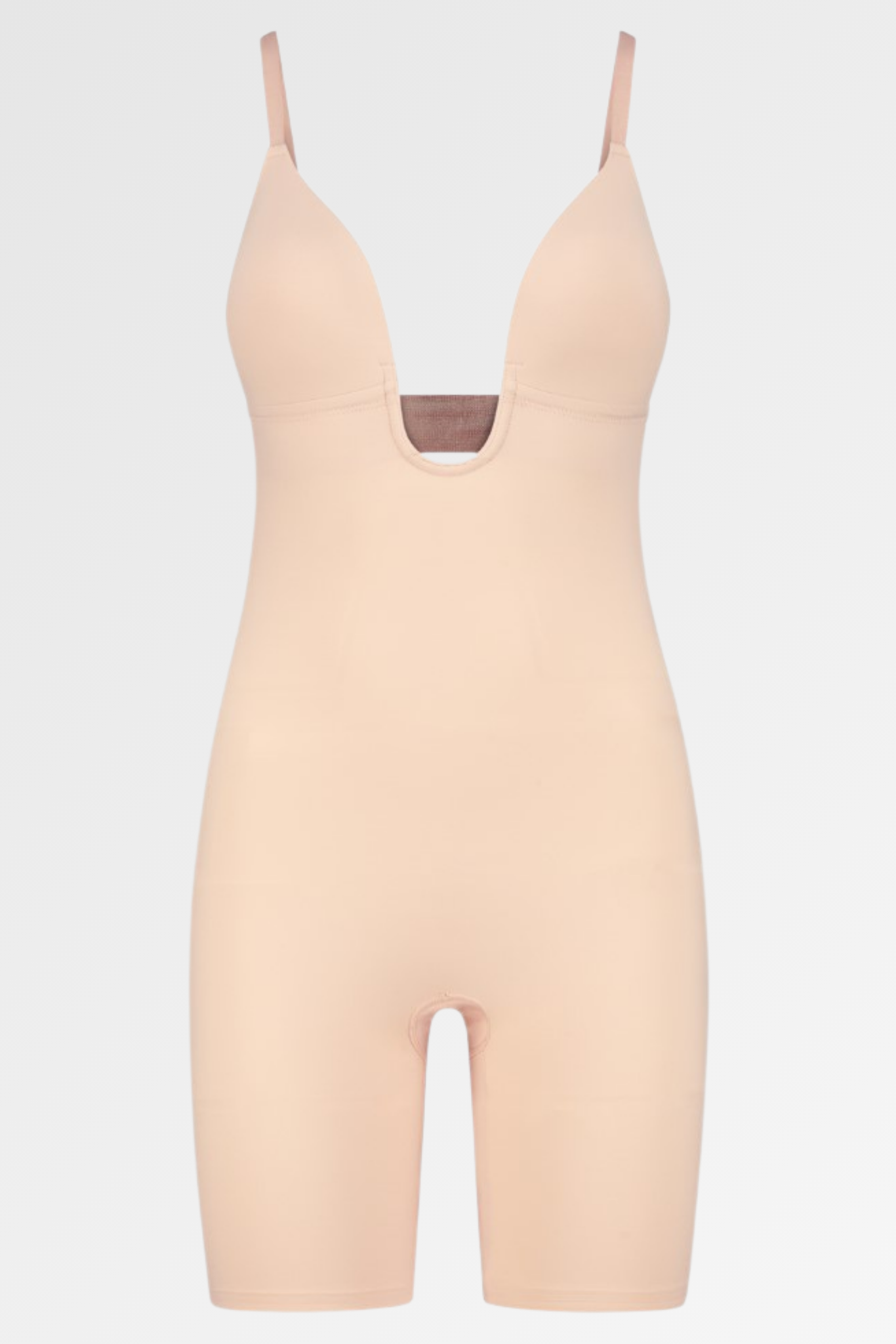 ByeBra - Sculpting Shapewear (Strong Support) Sculpting Bodysuit Padded Wire Free Beige