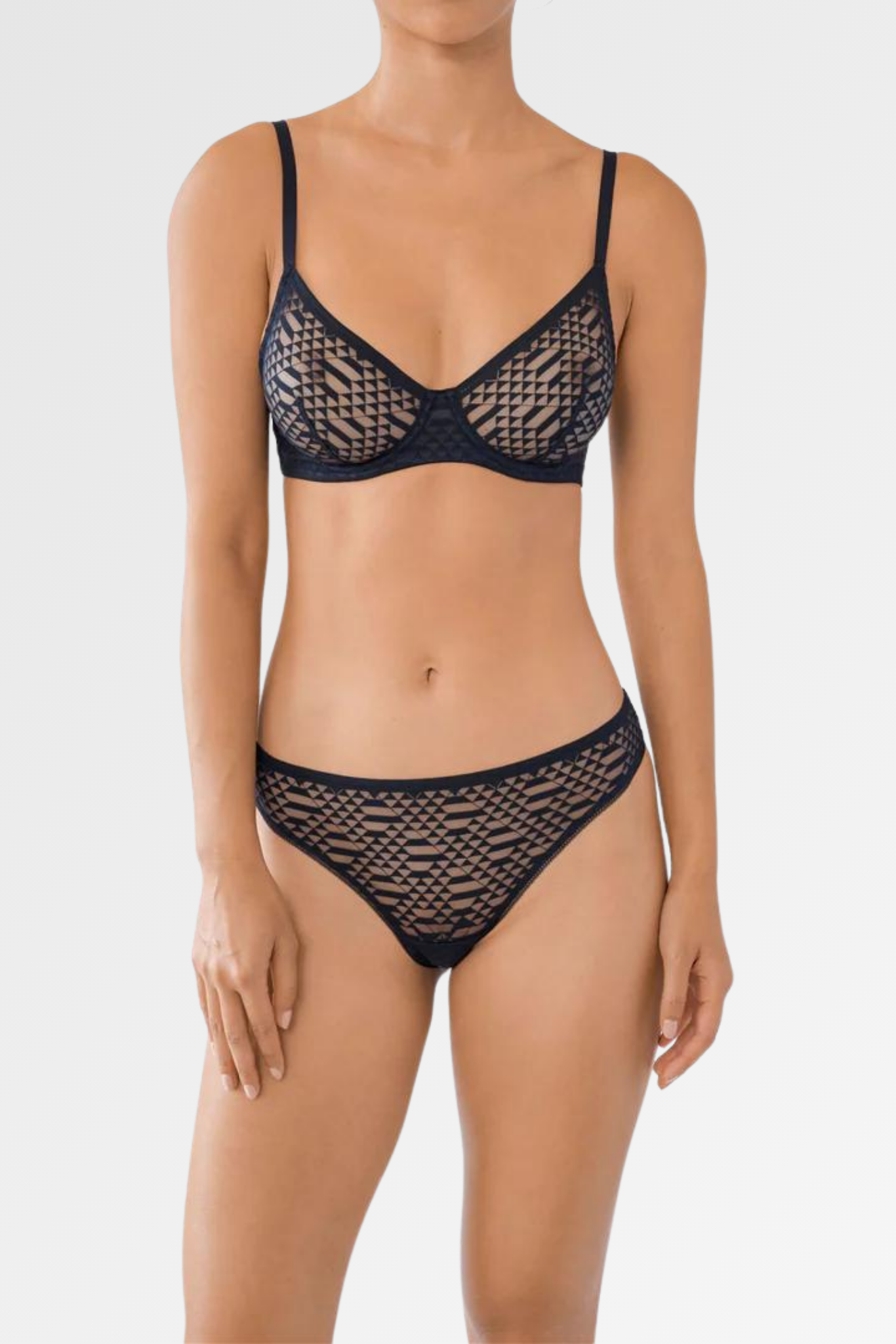 Garconne Underwire Bra Black