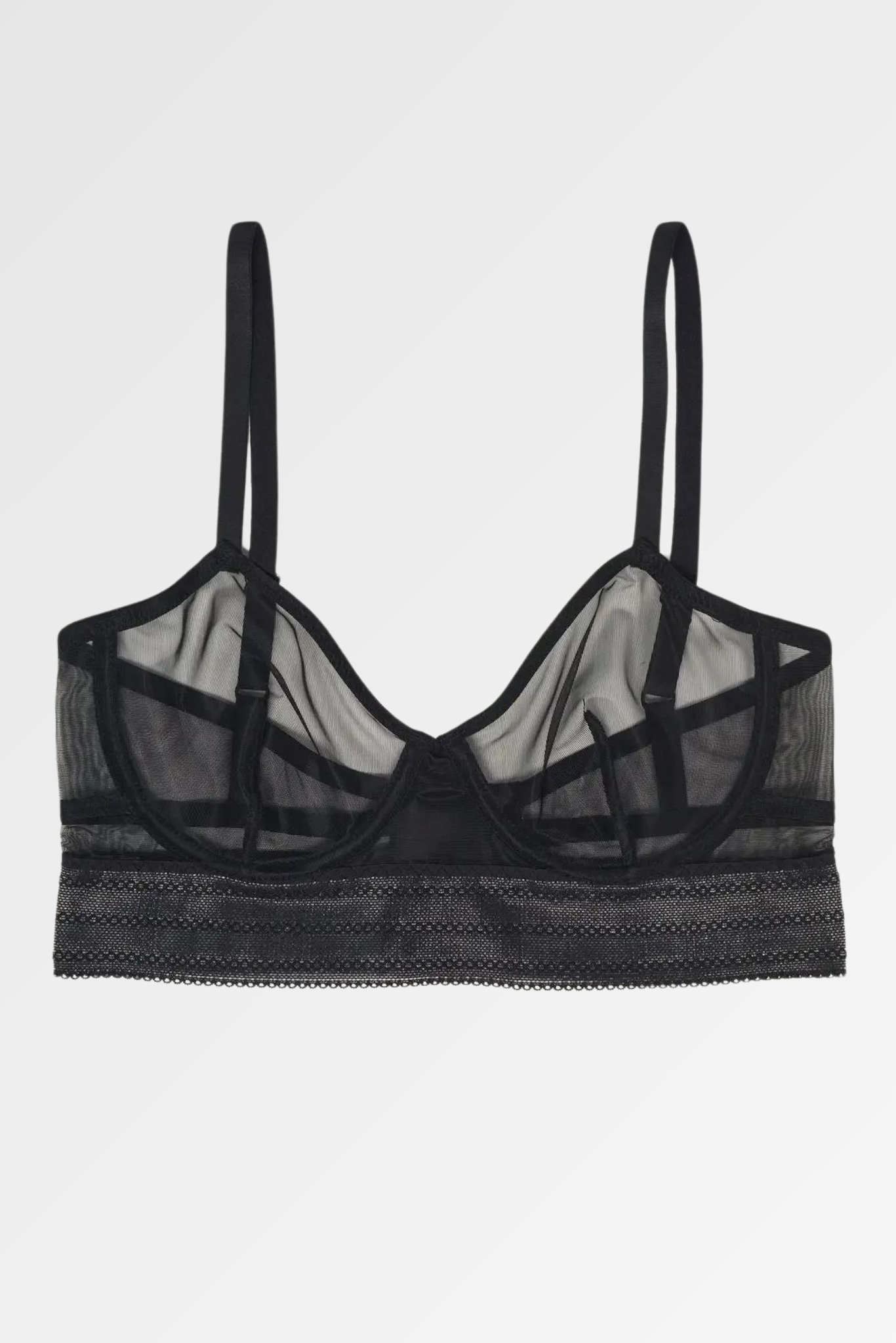 Bare Underwire Longline Bra