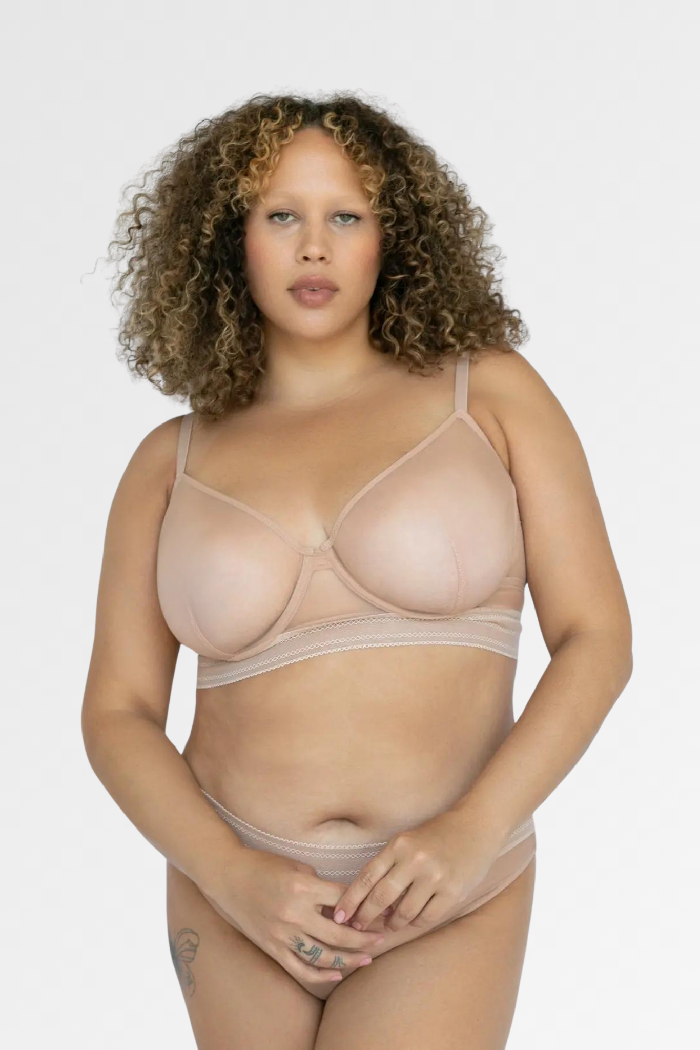 Else Bare Underwire Longline Bra