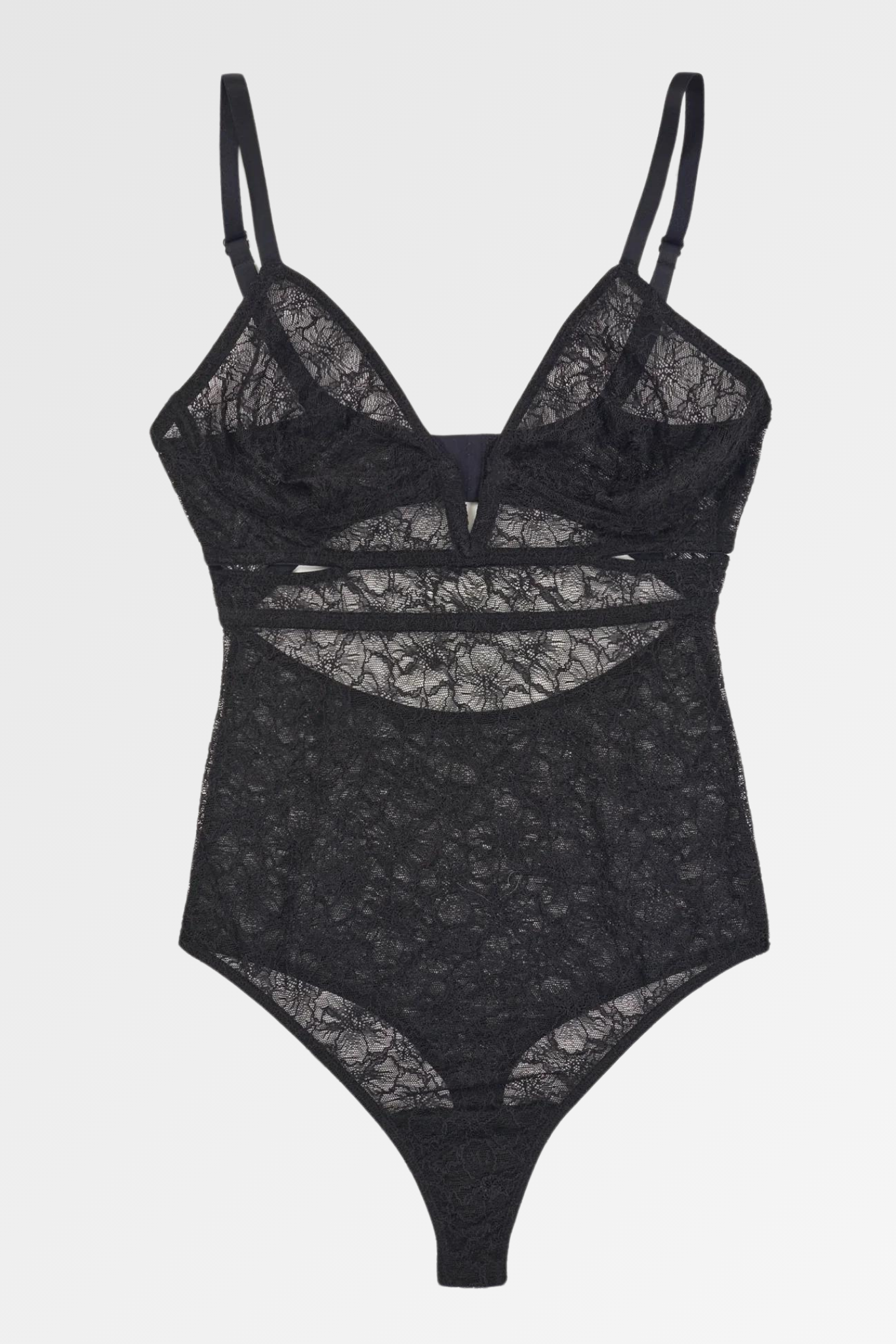 Marie Soft Plunge V Wire Bodysuit