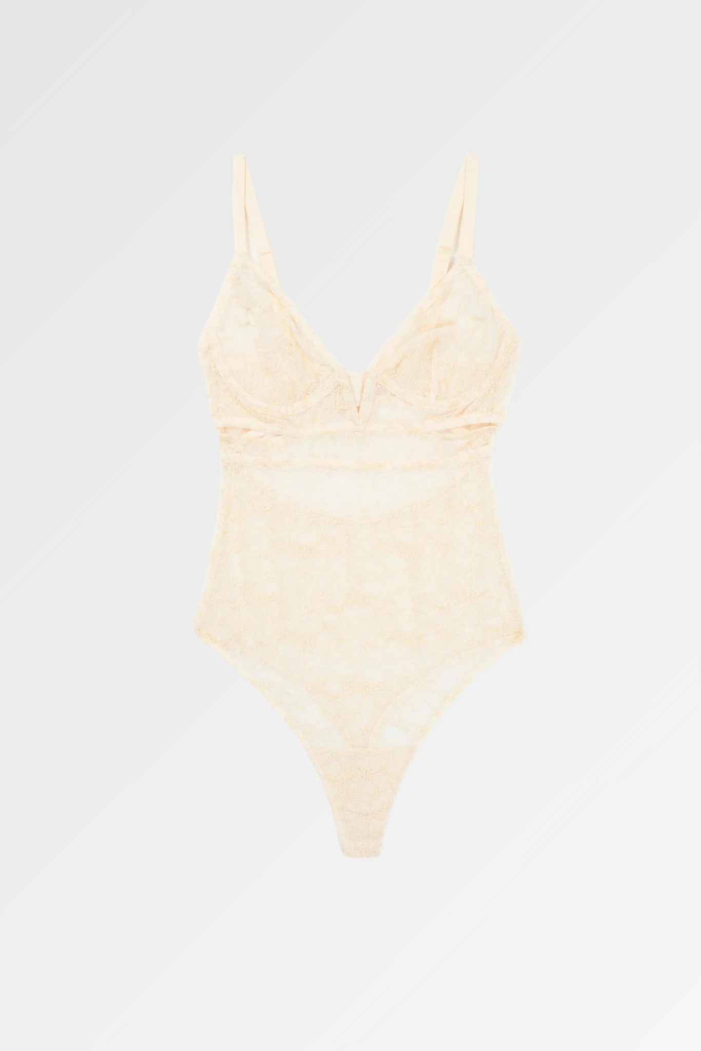 Marie Soft Plunge V Wire Bodysuit
