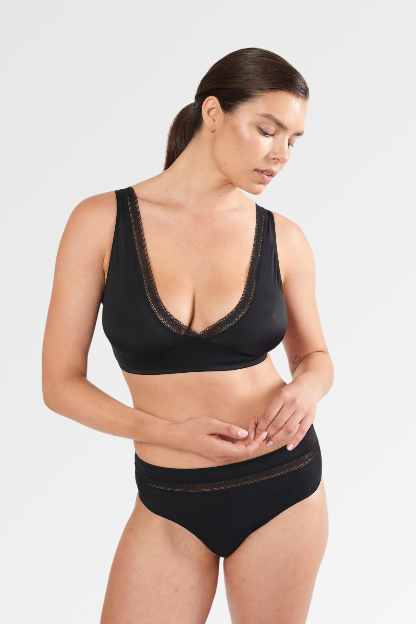 Nano Soft Cup Plunge Bralette