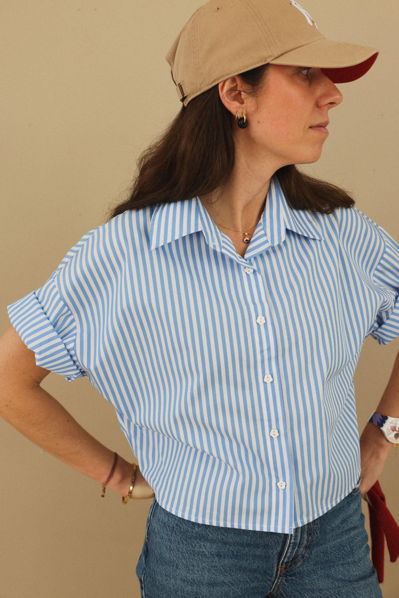 Nany Blouses Dolly Stripe Pyjama Shirt