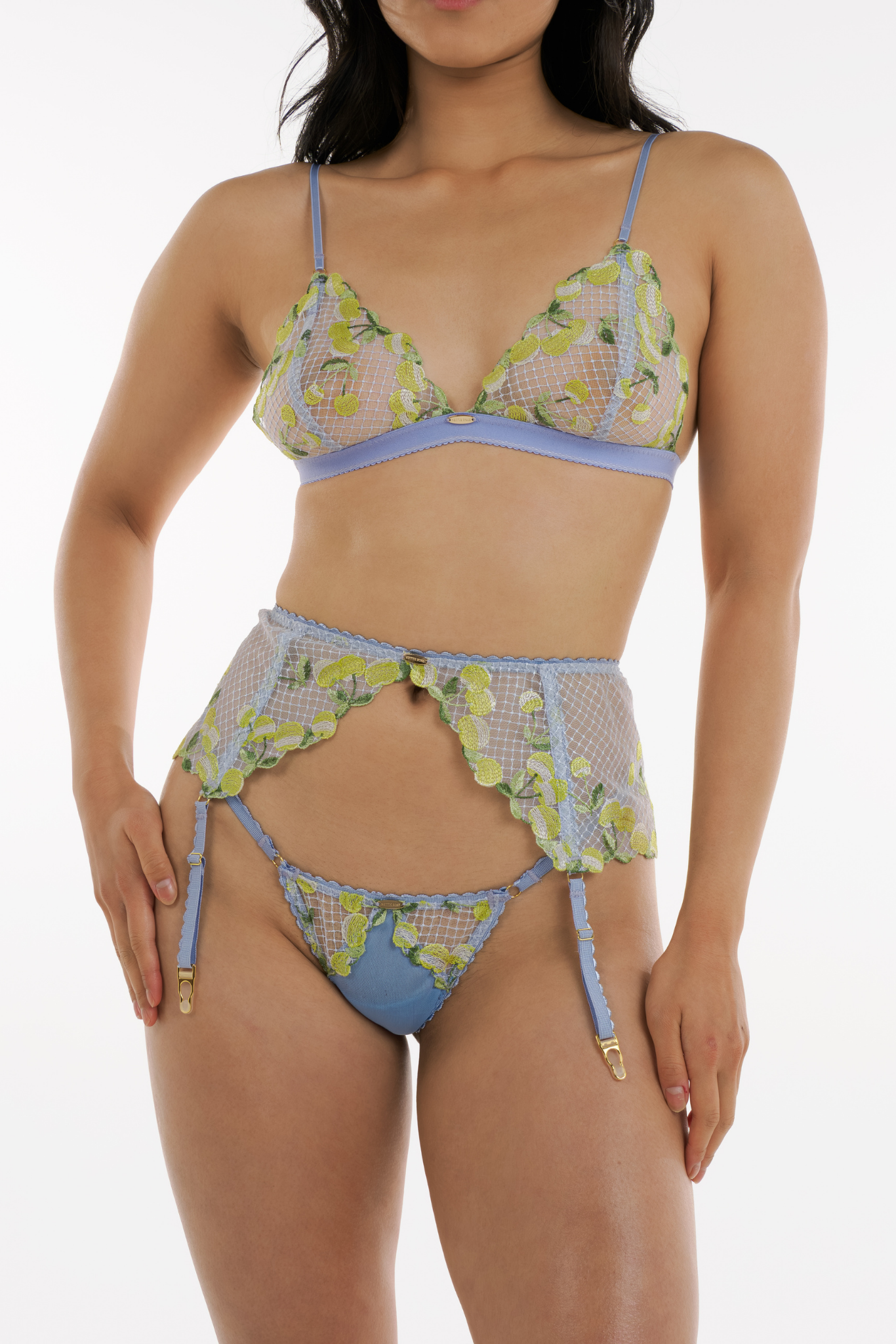 Nette Rose Apple Garter Belt