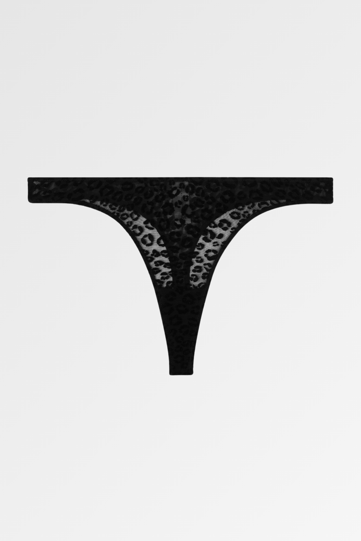 Understatement Mesh Thong
