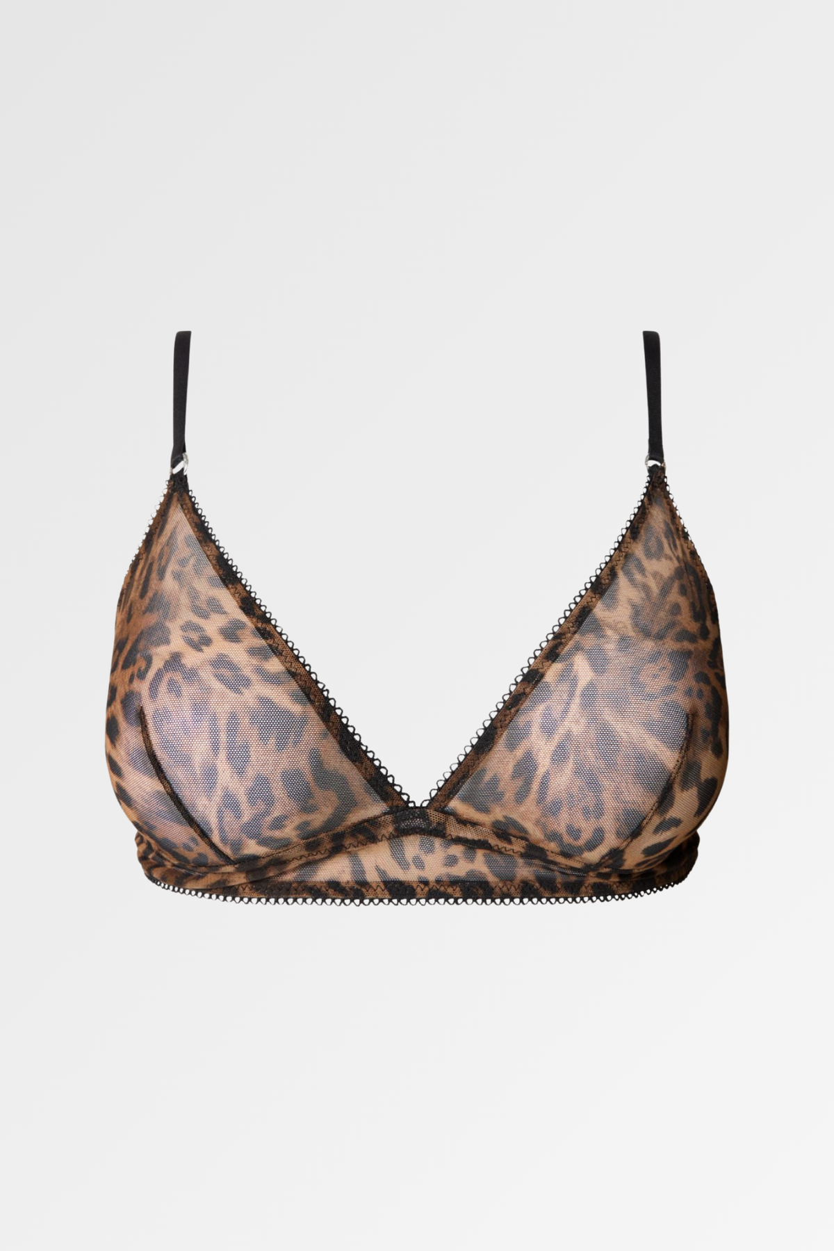 Understatement Mesh Triangle Bralette