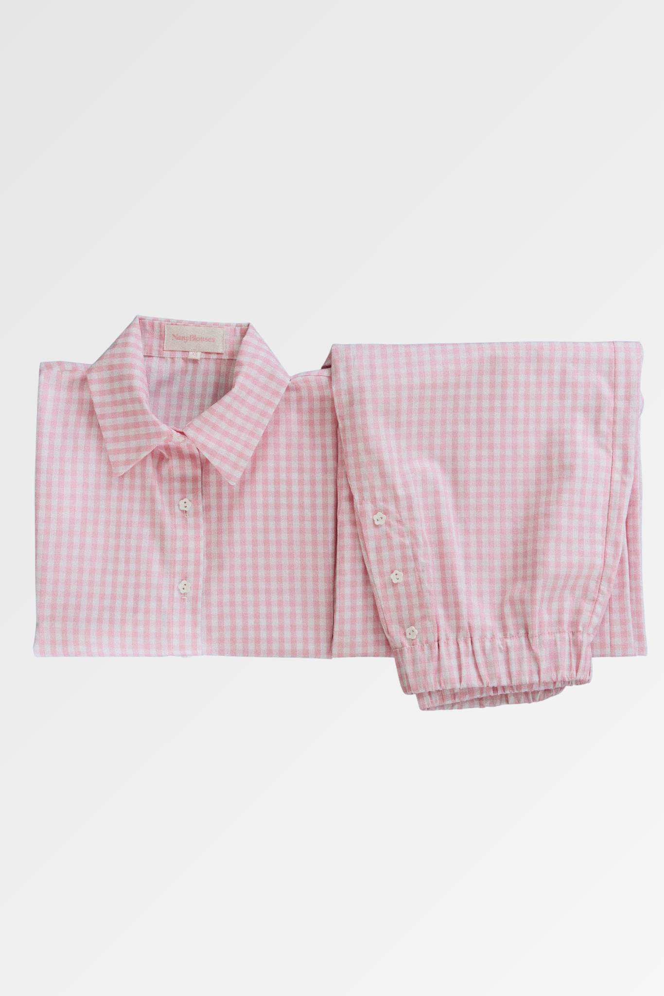 Dolly Gingham Pyjama Short Sleeve Shirt