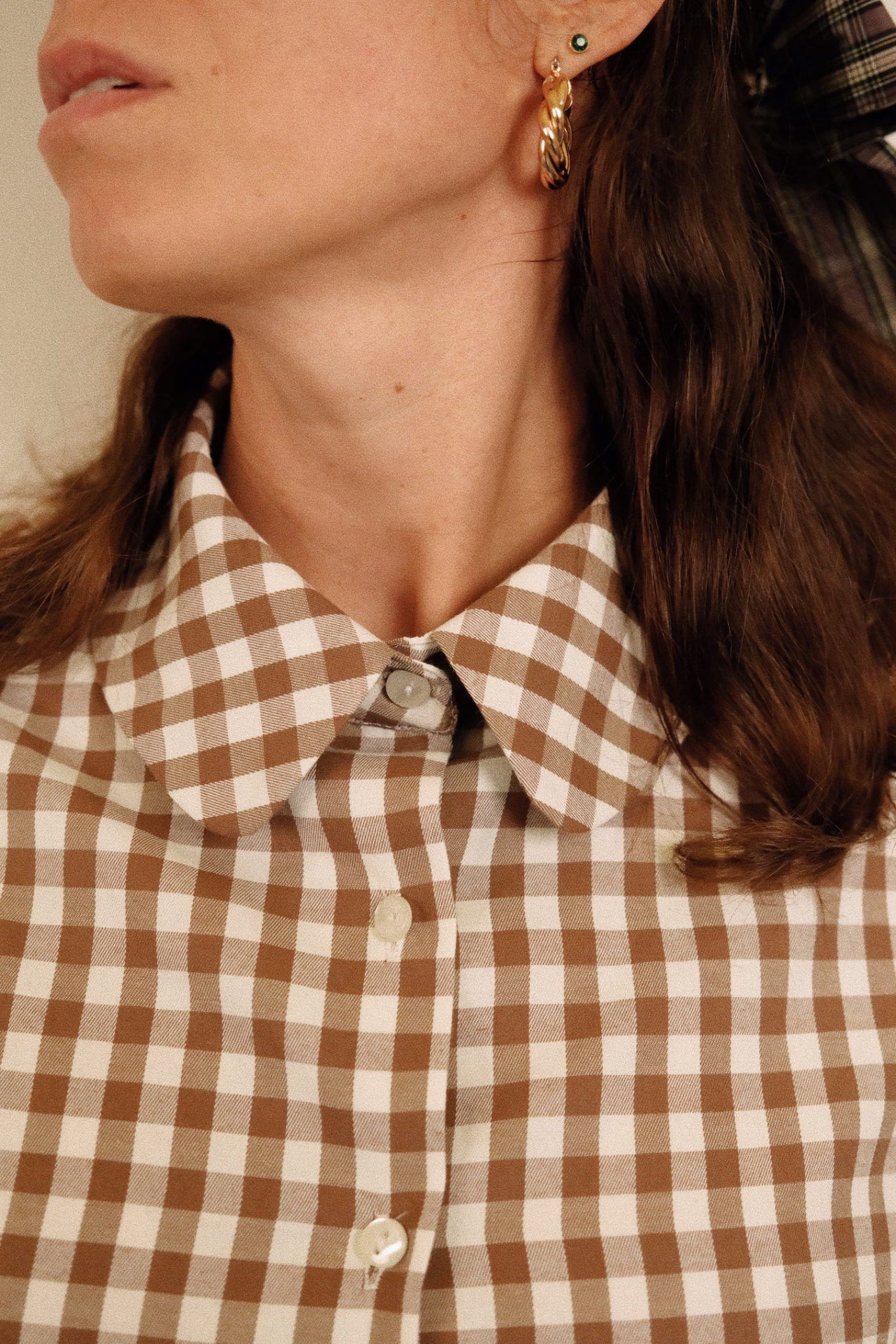 Le Vichy Pyjama Set Long Sleeve