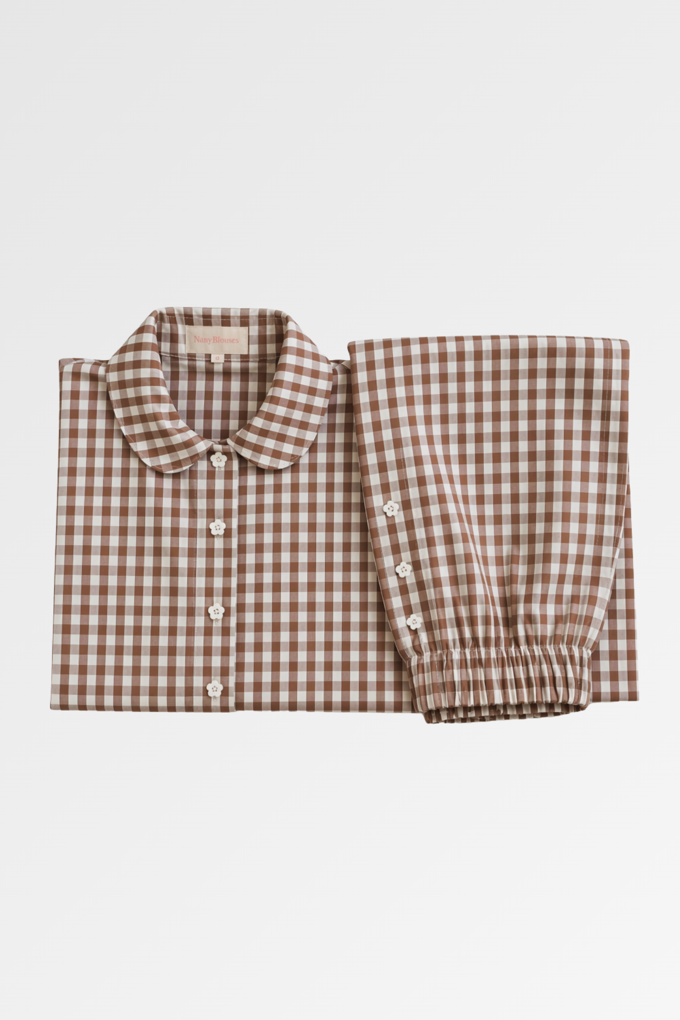 Le Vichy Pyjama Set Long Sleeve